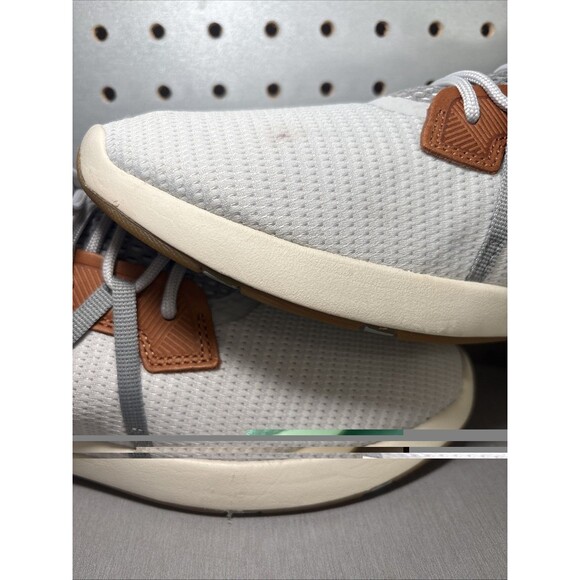 Olukai Mio Li Shoes Mens 13 Gray Blue Lightweight Comfort Athletic Sneaker Mesh